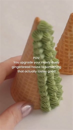 SAVE FOR LATER! If you’re going to put all the effort into making a gingerbread house, you deserve for it to ACTUALLY TASTE GOOD!!! My cottage cakes are all the fun and cuteness of a gingerbread house but are stuffed with chocolate fudge and cookie goodness, wrapped up in a layer of fluffy buttercream. You’ll get the full cottage cake tutorial & Lazy Girl Buttercream™️ tutorial PLUS my Chocolate Fudge Cake recipe when you purchase the Cottage Cake Online class, but if you’d rather save your $35,