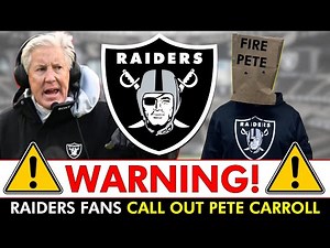 ⚠️ WARNING! Raiders Fans Call Out Pete Carroll After Embarrassing Loss To Eagles