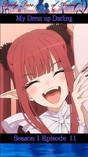 Marin Kitagawa the unexpected compliment 😂 #anime #animeedit