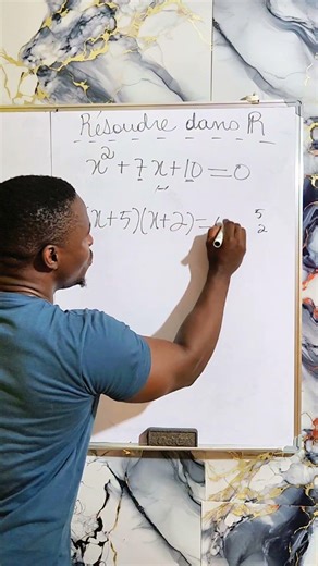 Équation second degré #mathematiques #mathematics #equations #algebra