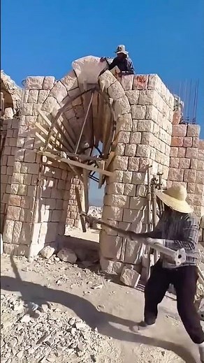 Mold releasing process for marble arch door