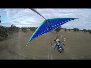 Nano at Locksley - low level Microlight flying - Slalom In the Sky