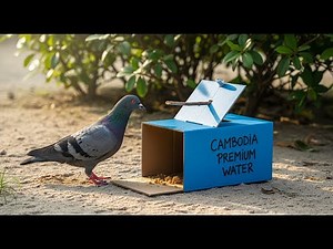 How I Made a Cardboard Animal Trap That Works!