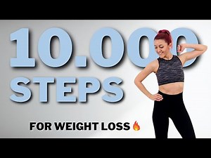 🔥10.000 STEPS WEIGHT LOSS WORKOUT🔥STEADY STATE CARDIO🔥NO SQUATS/LUNGES🔥NO JUMPING🔥FULL BODY BURN🔥