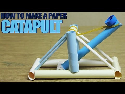 How to make a paper catapult
