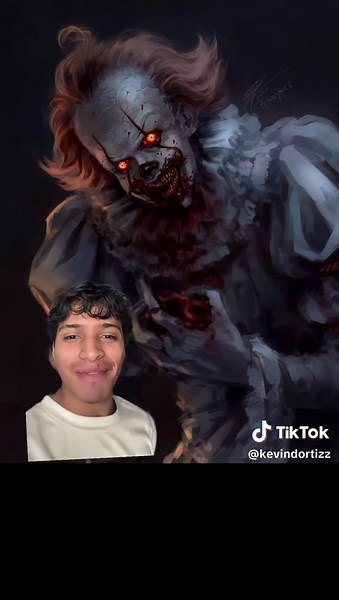 Pennywise vs Art!!! | #it #terrifier #halloween #kevindortizz #movie | Pennywise