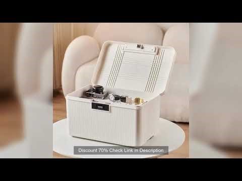 Mini Safe Box Password Lock Portable Passport Medicine Household Organizers Case Cash Jewelry Privac