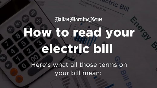 Video: Here's how to read your electric bill