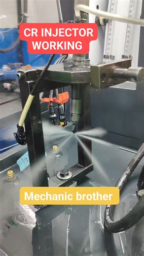 How to work cr injector #injector #dieselinjectors | Mechanicbrother