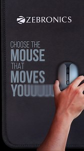 3.2K views · 38 reactions | Precision at your fingertips – explore the Zebronics mice collection for seamless performance and ergonomic design. #Zebronics #MiceThatMoveYou #ZebronicMouse #AlwaysAhead | Zebronics | Facebook