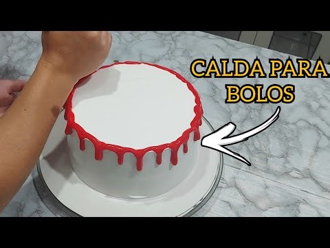 HOW TO MAKE COLORED SYRUP TO DECORATE CAKES!! THE EASIEST AND SIMPLE ONE YOU'VE EVER SEEN