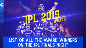 57K views · 49 shares | There were many amazing performances from many cricketers and many match-winning and individual moments of glory through the tournament and many of them were honored in the presentation ceremony of the IPL 2019. | Circle of Cricket India | Facebook