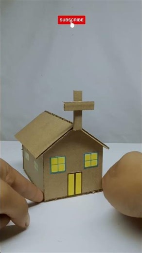 Cardboard Church Craft #shorts