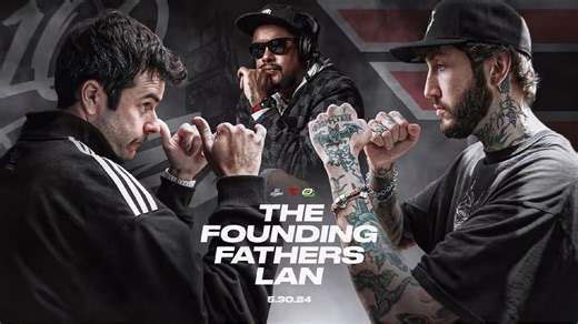 FaZe Banks defeats Nadeshot in Call of Duty 1v1 on OG Modern Warfare 2 during the Founding Fathers LAN event