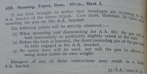 Bren light machine gun