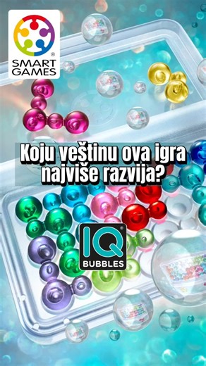 🫧 Uklopi mehuriće. Pokreni mozak. IQ Bubbles donosi 120 logičkih izazova koji testiraju fokus, logiku i strpljenje! Savršena džepna igra za decu 7 i odrasle - kod kuće ili u pokretu. Jedan igrač, bez ekrana, maksimum zabave 🧠✨ #igrezadecu #drustveneigre #razvojdece #licnirazvoj #mozgalice | Media Planet