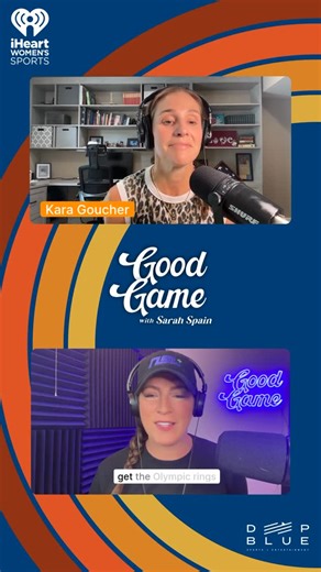 Sarah Spain on Instagram: "2x Olympian, author & analyst @karagoucher shares how her son helped her see herself and her impressive running career differently. Listen to the full episode via the link in my bio!"