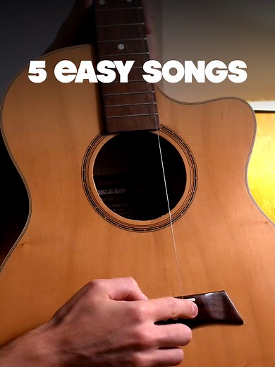 Easy Guitar Songs for Beginners to Master