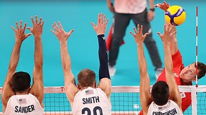 Team USA falls to the ROC in volleyball prelims
