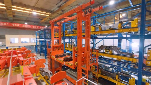 👀 Take a seamless journey through #CRRC Puzhen’s innovative bogie frame welding production line 👏. 🤔 From automated assembly to precision material handling, see how smart technologies and robotics are revolutionizing the manufacturing process 👍. Welcome to the future of production 🎉! #industrial #CRRC #RailwayDevelopment #QualityforFuture | CRRC Corporation Ltd.