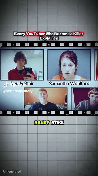 Every YouTuber who Become a killer Explained. Randy Stair #truestory #youtuber #DidYouKnow #mystyle #fy