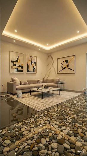 Beautiful Luxury Epoxy Resin Flooring Process ✨