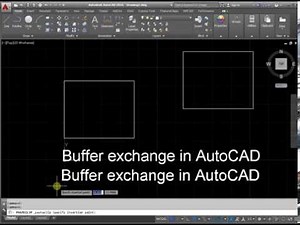 Buffer exchange in AutoCAD