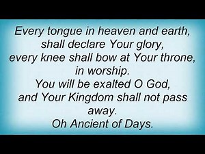 Hillsong United - Ancient Of Days Lyrics
