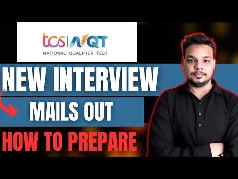 TCS NQT New Interview Mails 2026 | How to Prepare for TCS Interview 2026 | Prime , Digital Interview