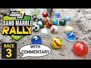 Jelle's Marble Runs: Sand Marble Rally 2018 - Race 3