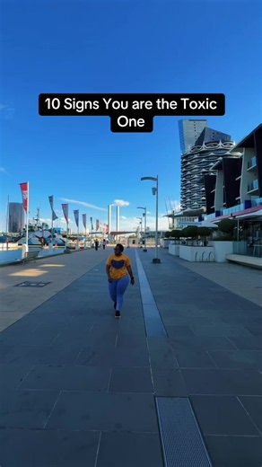 10 Signs You Might Be the Toxic One This isn’t about shame. It’s about self-awareness. Because growth begins when we’re willing to look at ourselves honestly. 1. You struggle to apologize. You’d rather explain your behavior than take responsibility for it. 2. You always see yourself as the victim. Every conflict can’t be 100% everyone else’s fault. 3. You punish people with silence. Not for space, but to make them feel guilty. 4. You expect understanding from others but rarely offer it. Empathy 