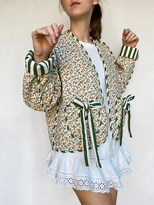 Quilted Jacket Sewing Pattern - Autumn/winter Oversized Coat Easy Digital PDF Sewing Pattern - Etsy