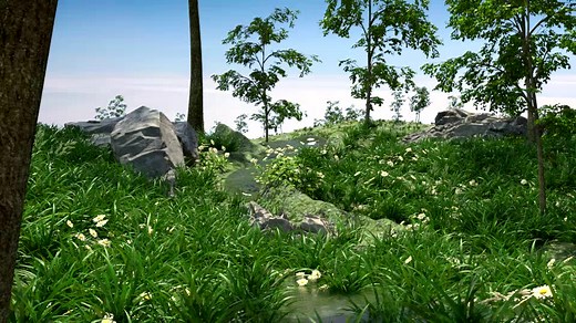 maya制作简单水流、水面动画