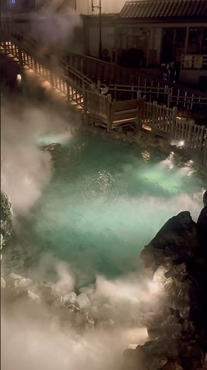 Kusatsu Onsen Japan - Healing hot springs in the mountains #traveljapan #hotspring #travel #onsen