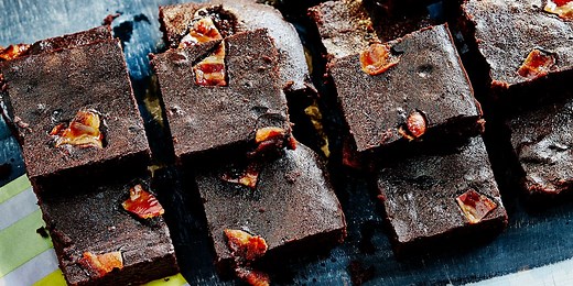 Bacon Whisky Brownies