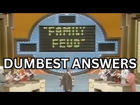 Dumb Game Show Answers That Keep Getting Dumber