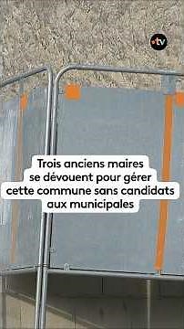 Due to a lack of candidates in the municipal elections, the management of this town has been entr...