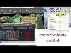 Line work code set in civil 3d, create lines work code sets to donpine work automatically in c3d
