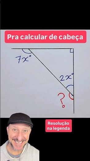 Será que você consegue fazer esse cálculo?