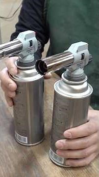 簡単にガスバーナーの火力を２倍にする方法。 #Shorts