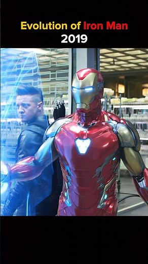 The iconic evolution of Iron Man ☠️ #shorts