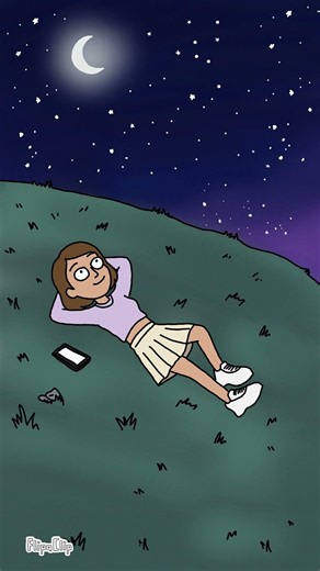 POV: Finding peace under a shooting star 🌠✨ #shorts #nightvibes