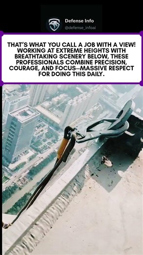 Extreme High-Altitude Job with Insane Views 😱🌍 | Dangerous Work at Breathtaking Heights