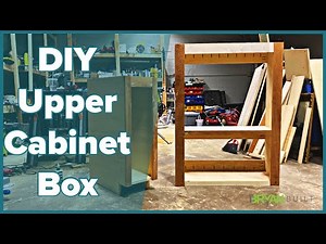 Diy Upper Cabinet box | Building Upper Cabinet box | DIY vlog