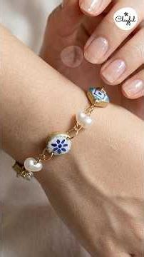 How I created this handmade bracelet with polymer clay and resin 😍 #polymerclay #bracelet #handmade