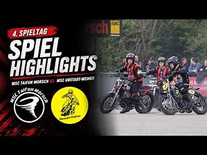 Thriller! MSC Taifun Mörsch vs. MSC Ubstadt-Weiher | Motoball Highlights