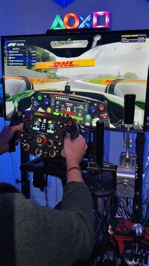 No assists, can you control this? ⛈️🏎️ #f125 #simracing #simracer #t598 #sf1000