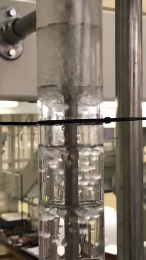 Liquid-Liquid Extraction Agitation Setting 1 - Meniscus