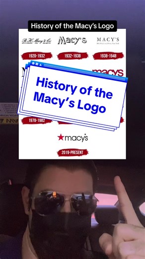 History of the Macy’s Logo #history #macys #logo #store #throwback #fyp #socalmasker