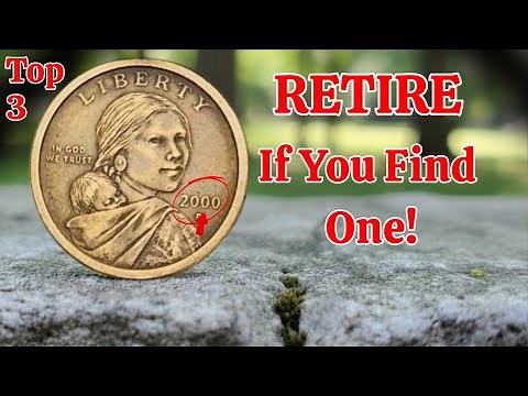 RETIRE If You Find These Rare Sacagawea Dollars – Valuable Coins Worth Money!